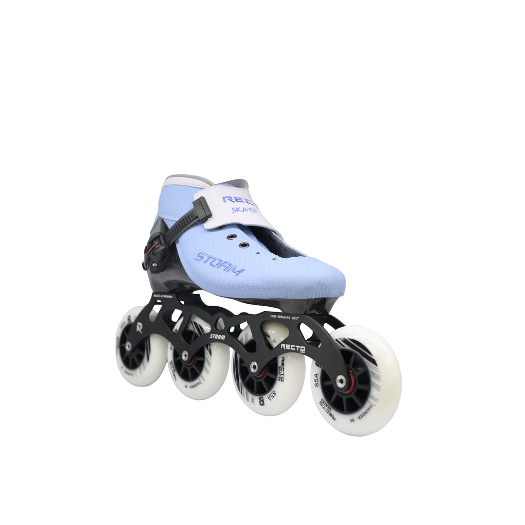 Recto Storm Inline Speed Skate B|W
