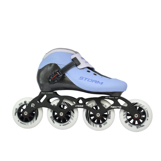 Recto Storm Inline Speed Skate B|W