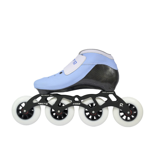 Recto Storm Inline Speed Skate B|W