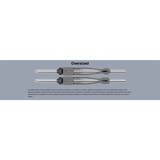 Skate-Tec M Style Longtrack Blades (Made In Netherlands)