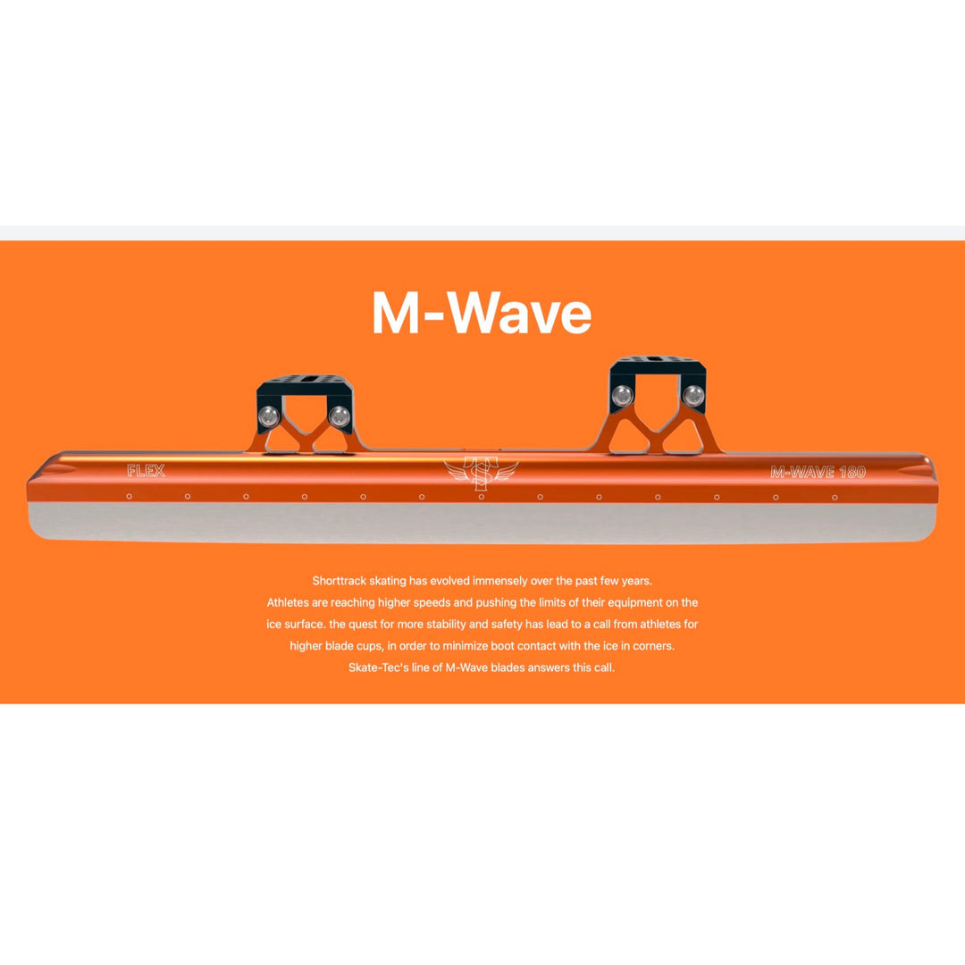 Skate-Tec M Wave Shorttrack Blades (Made In Netherlands)
